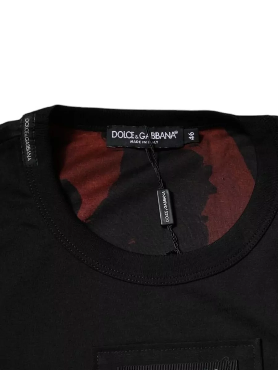 Dolce&Gabbana Camouflage Crew Neck T-Shirt