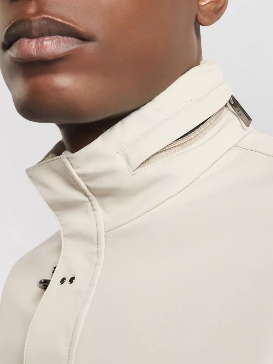 Fay High Collar Jackets Elastic Cuffs Pockets