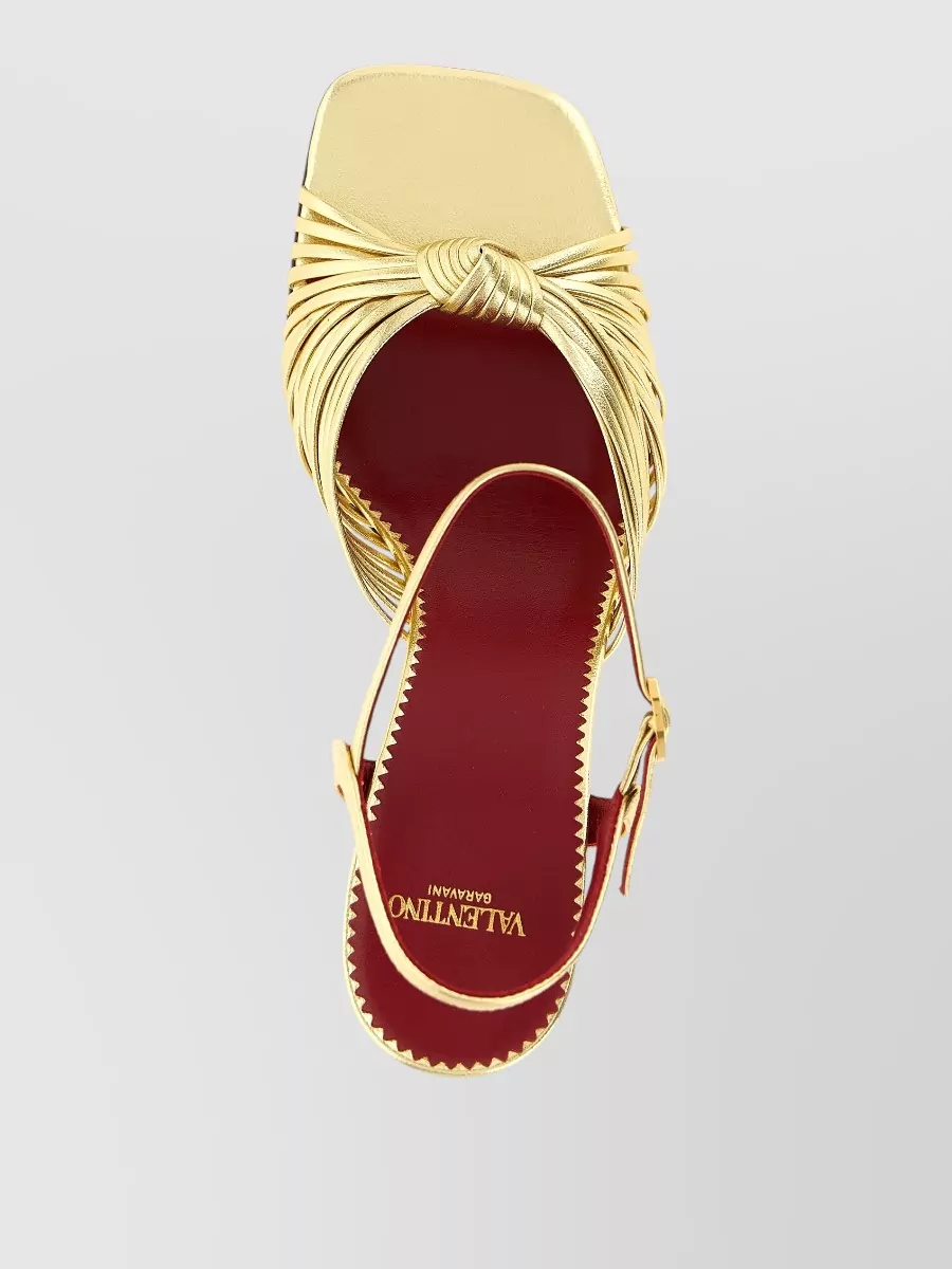 Valentino Garavani Leather Annet Sandals