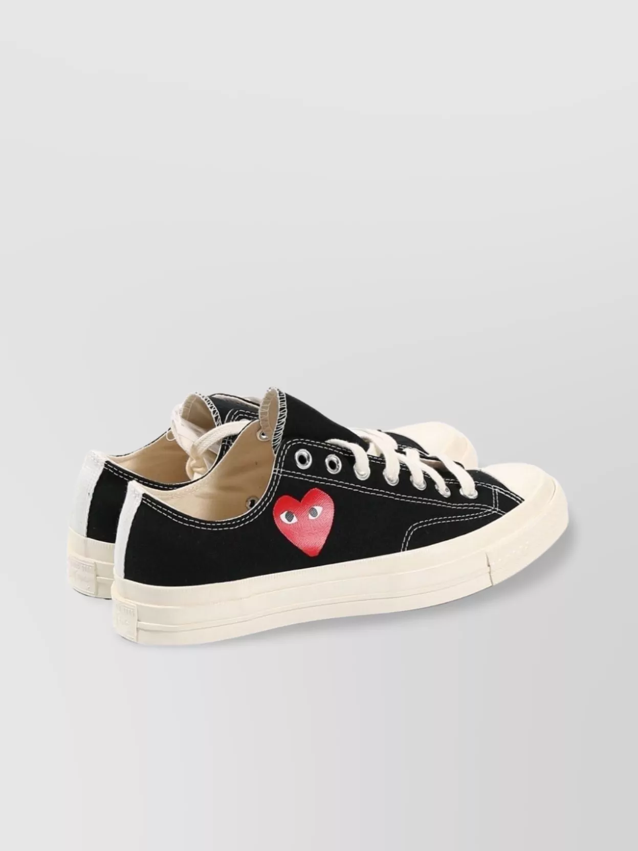 COMME DES GARÇONS CHUCK 70 CANVAS LOW TOP SNEAKERS