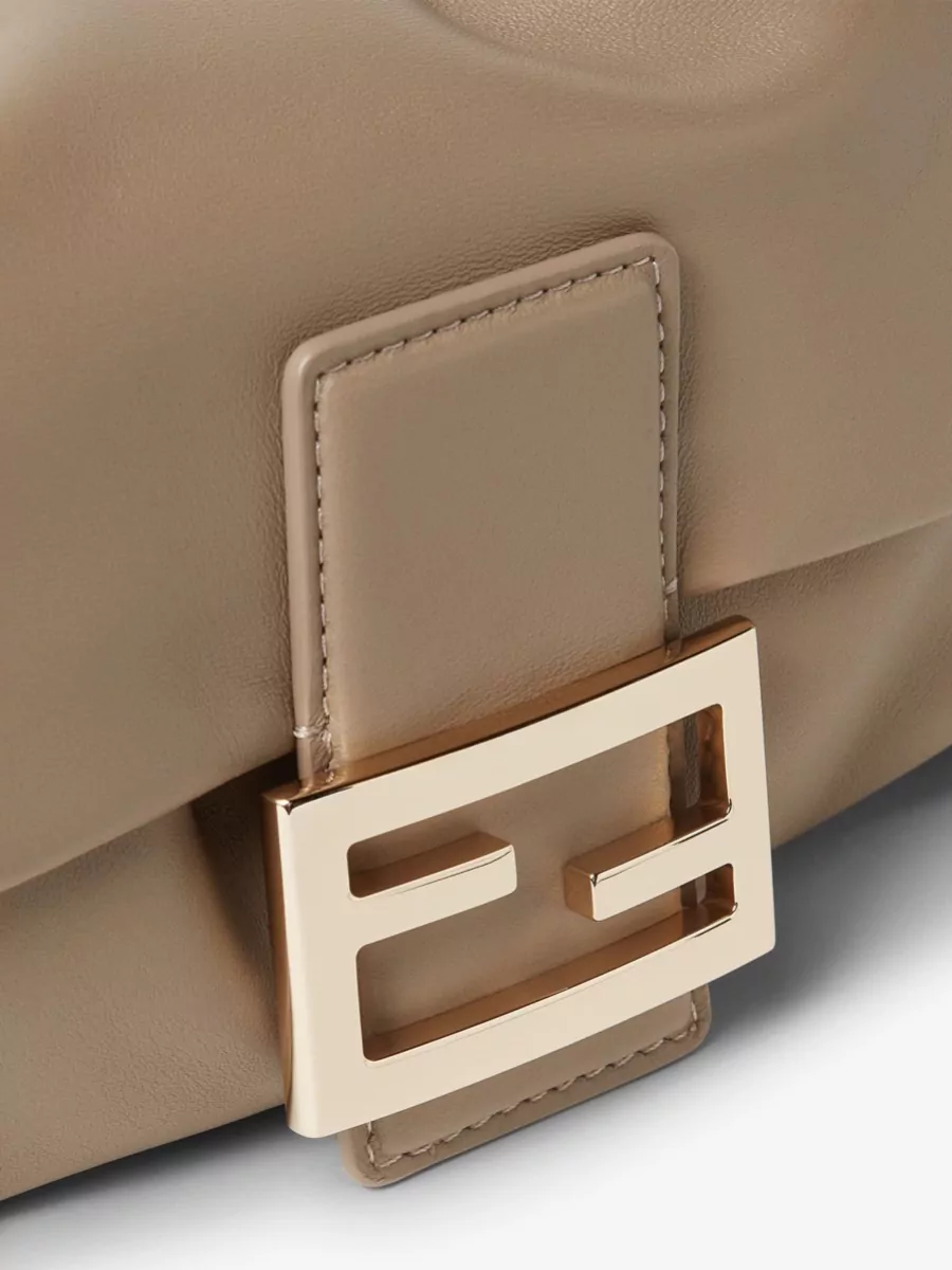 Fendi Baguette Small Leather Clutch Bag