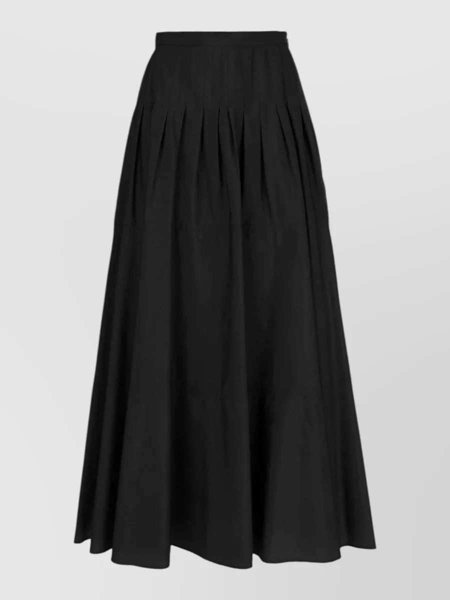 S Max Mara cotton midi skirt