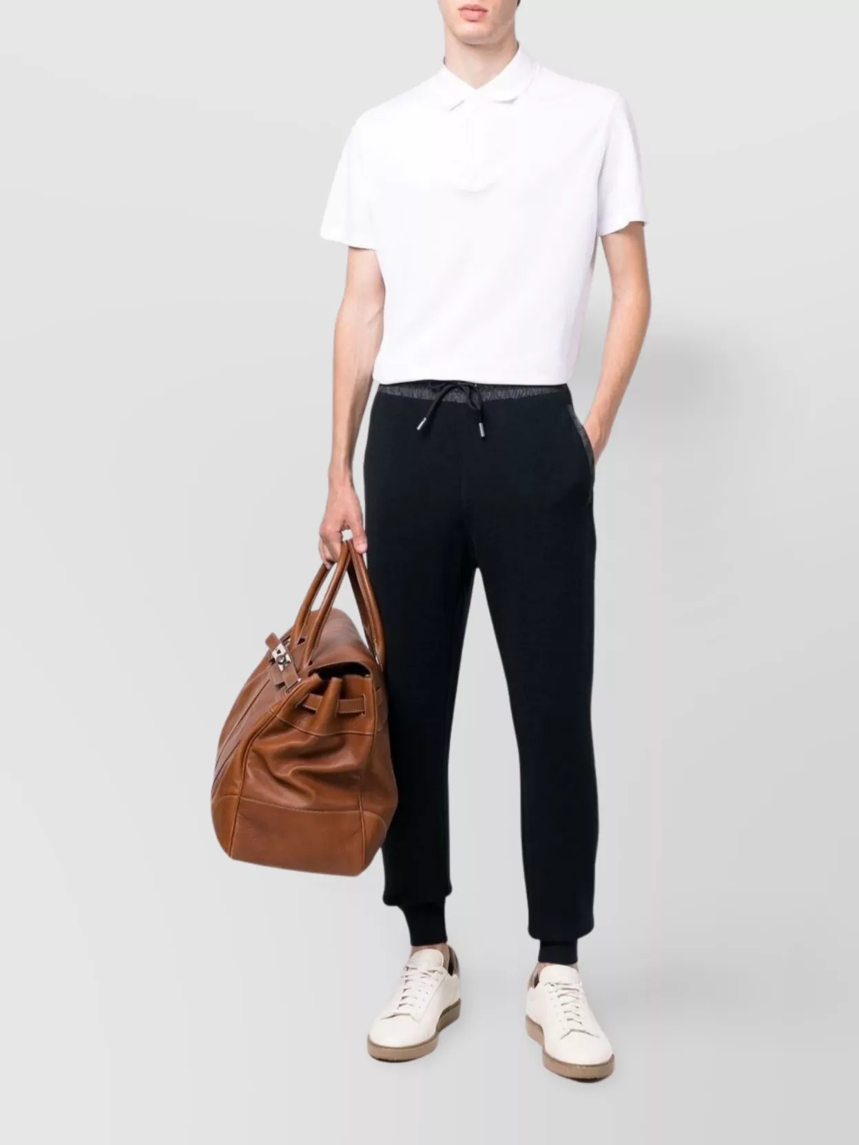 Etro Travel Trousers Ribbed Cuffs