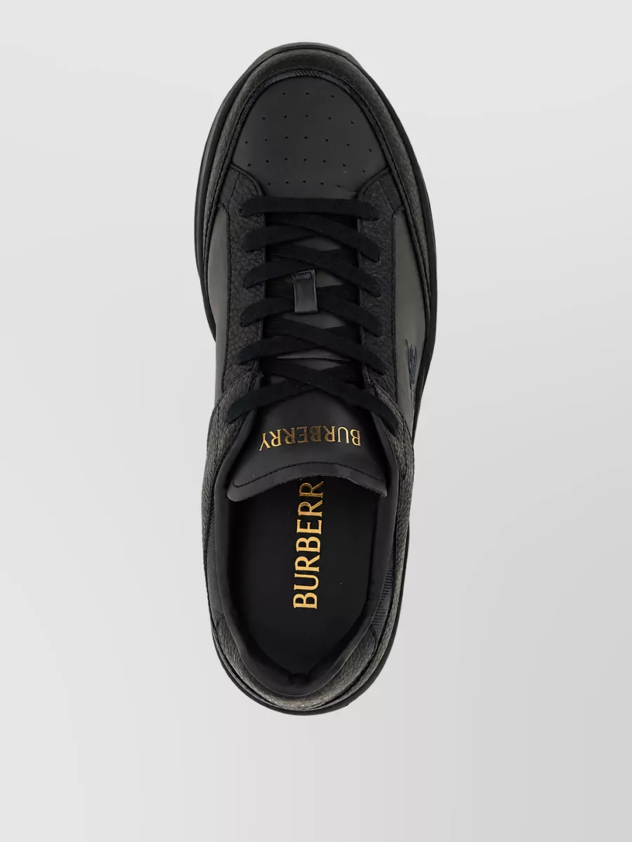 Burberry Leather Low-Top Sneakers