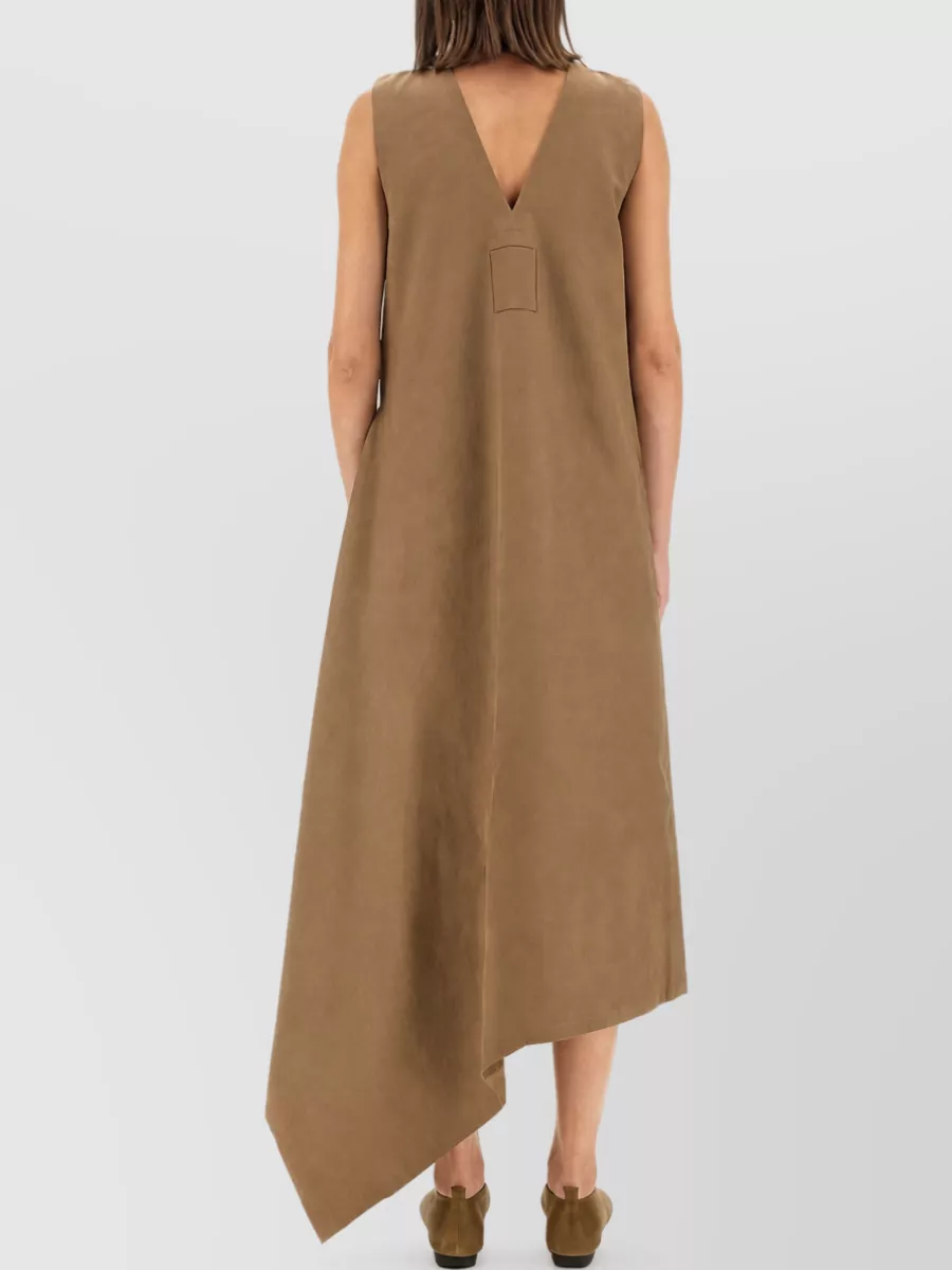 Uma Wang Asymmetric Midi Dress