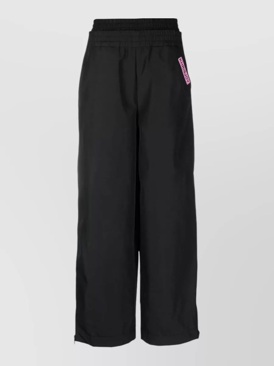 Khrisjoy High-Rise Wide-Leg Trousers