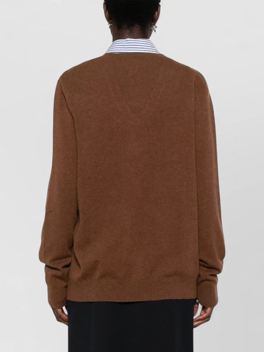 Loulou Studio Cashmere V-Neck Sweatshirt