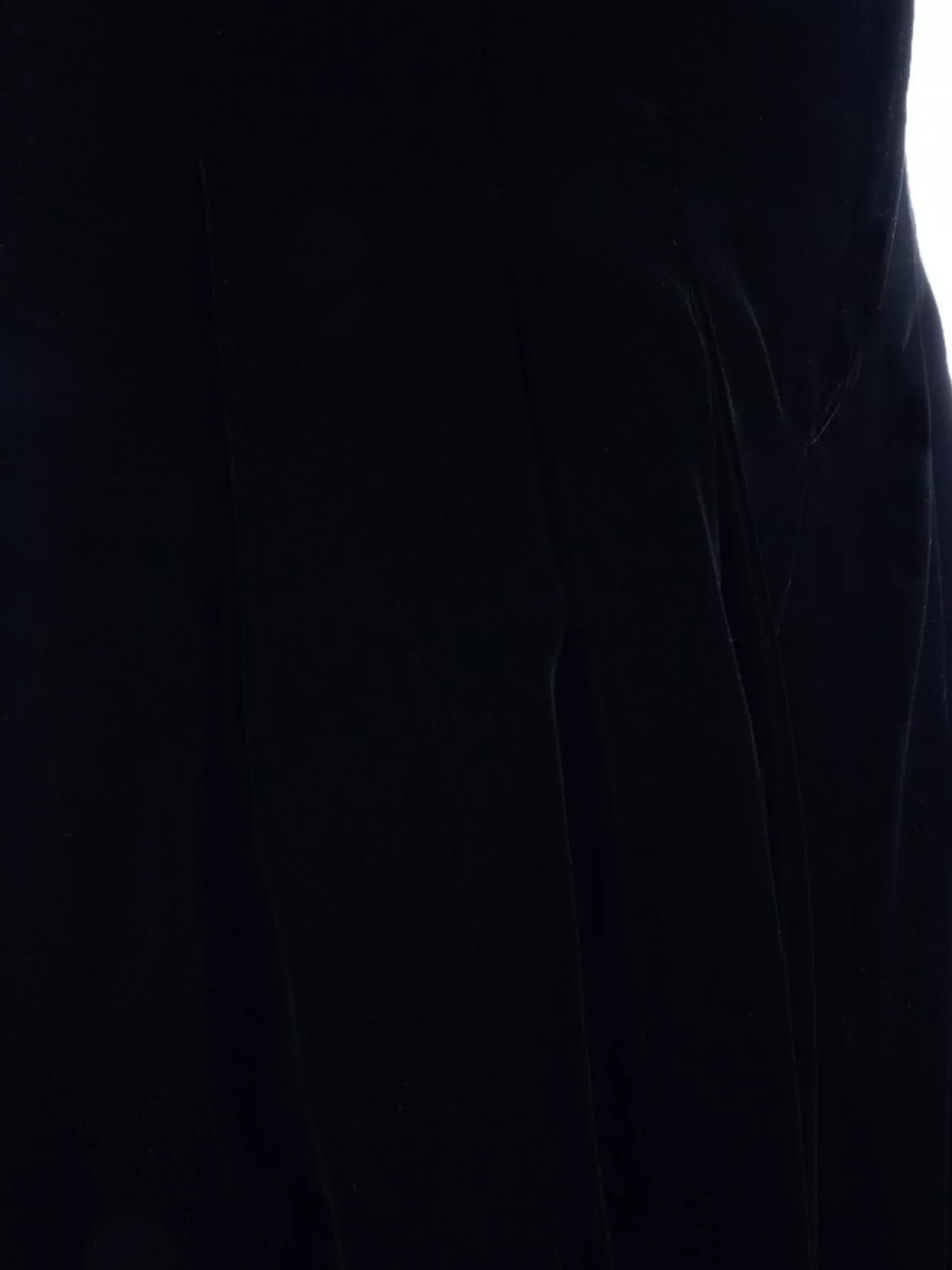 Dior High Waist Pleated Wide Leg Trousers