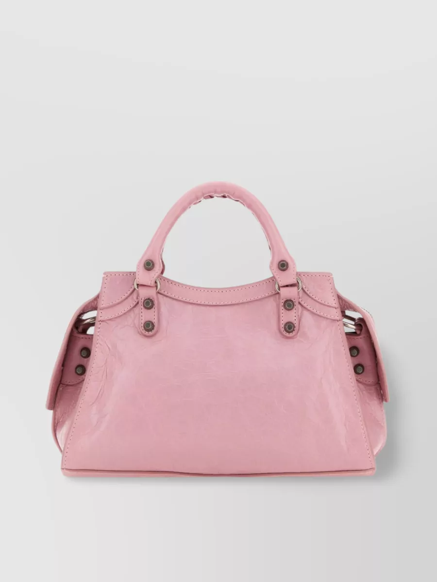 Balenciaga Nappa Leather Neo Cagole Xs Handbag