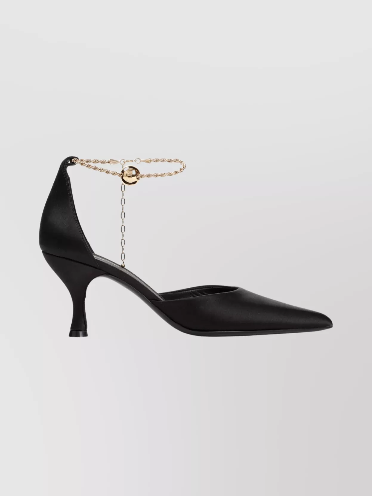 Ferragamo Dana 70 Kitten Heel Pumps In Black