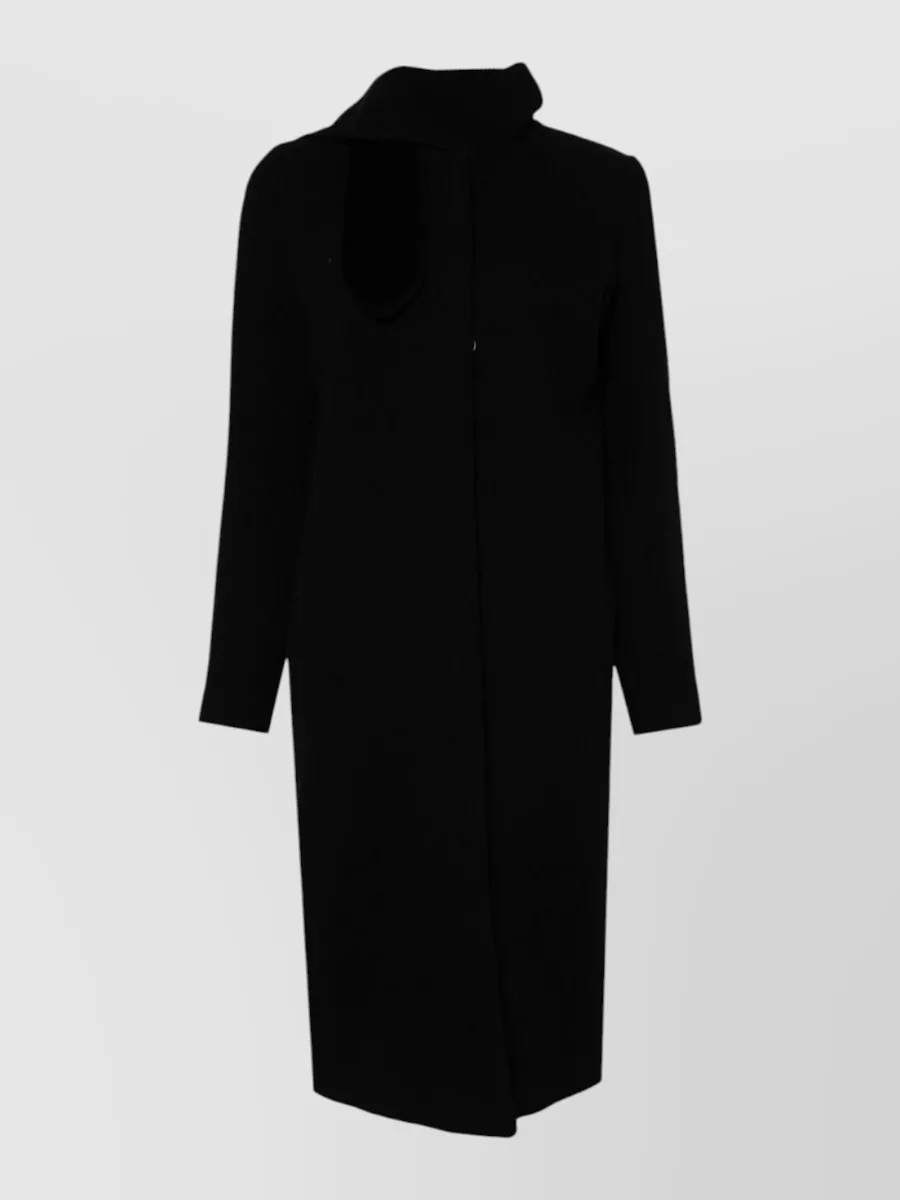 Emporio Armani Corduroy Single-Breasted Coat