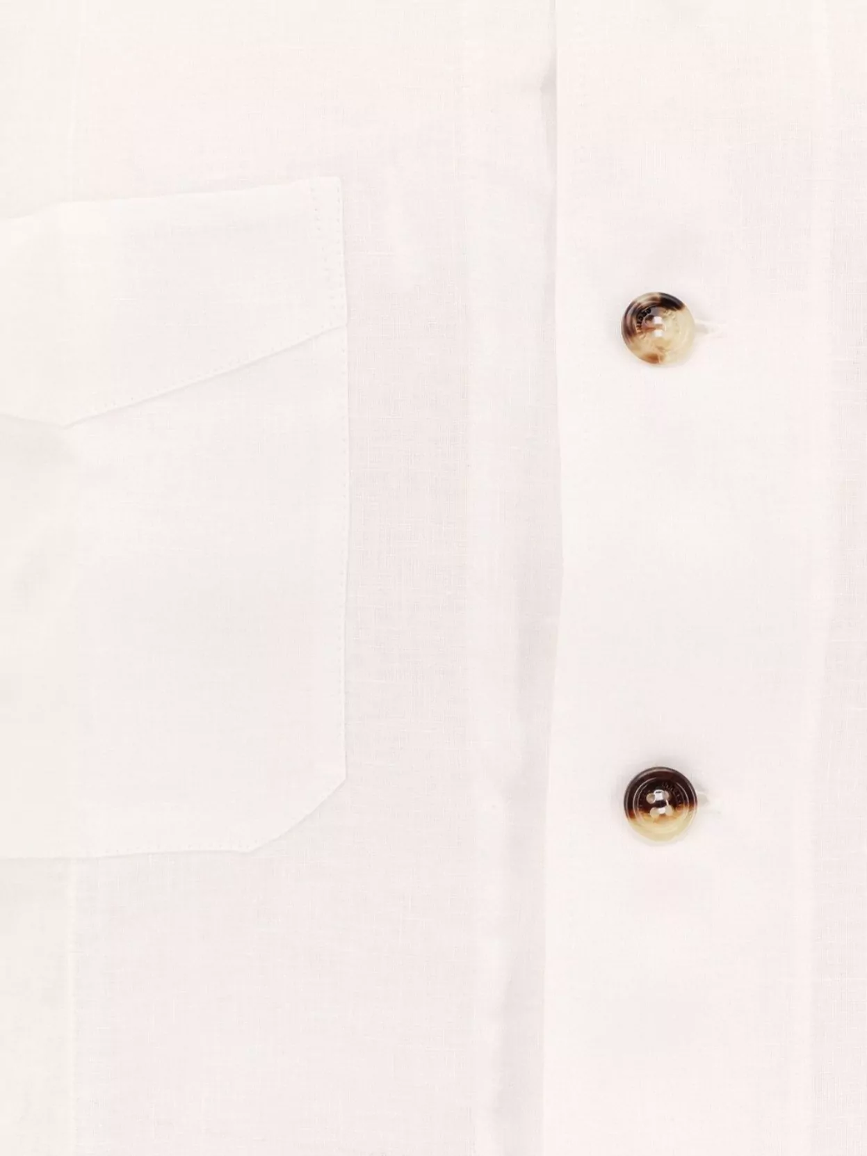 Brunello Cucinelli Shirt Linen Chest Pockets