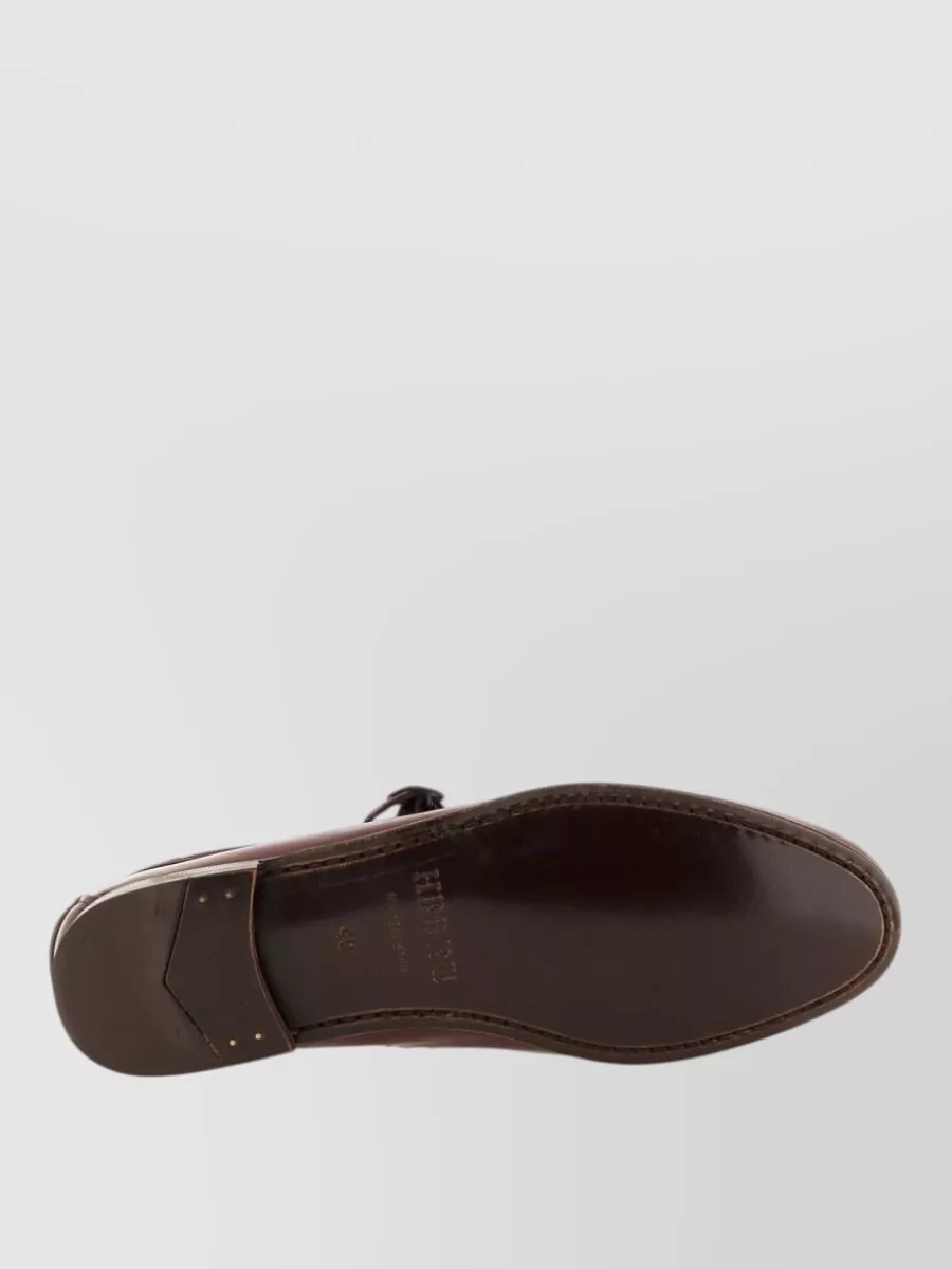 Hereu Leather Mary Jane Loafers