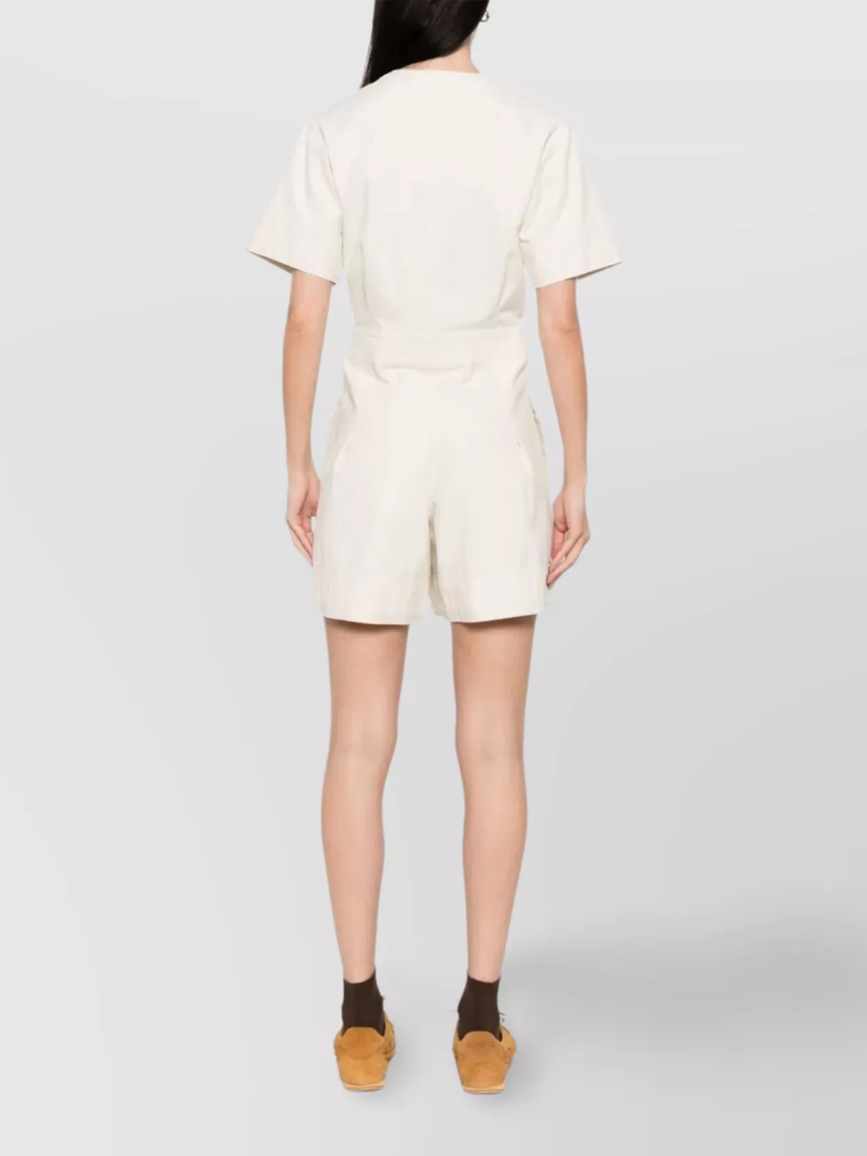 APC RONDA JUMPSUIT IN HEAVYWEIGHT CANVAS
