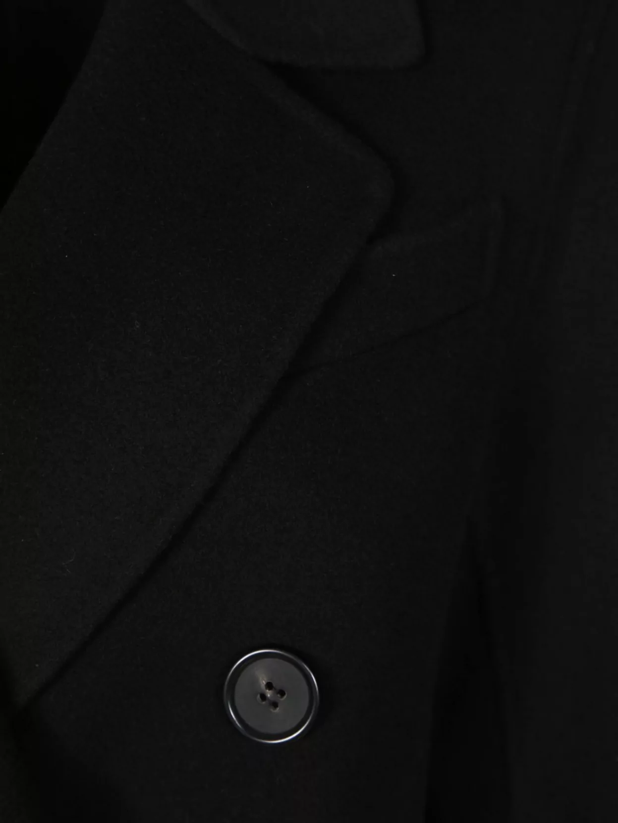 S Max Mara Coat Double-Breasted Flap Pockets