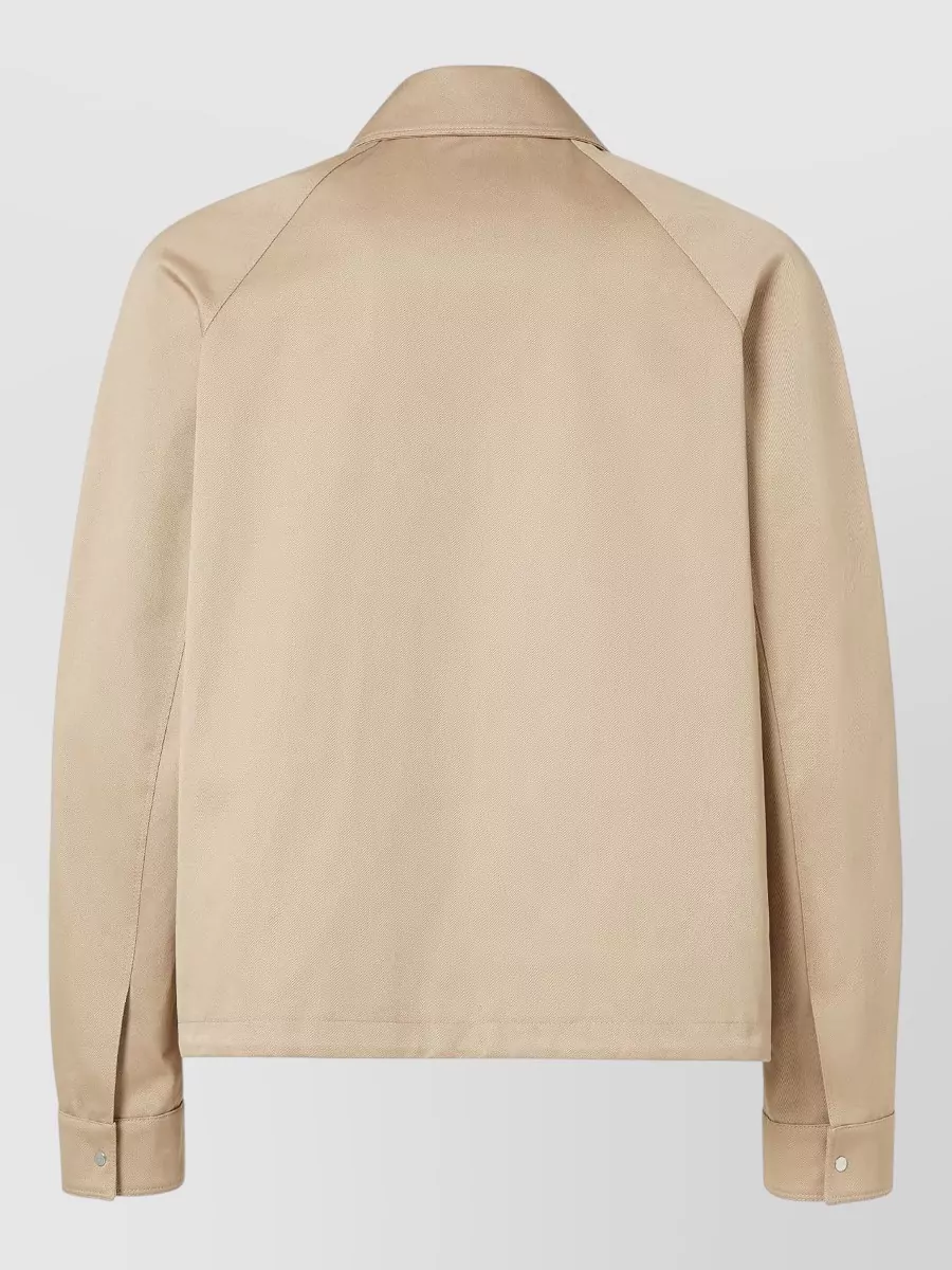 Fendi Jacket Long Sleeves Dropped Shoulders Pockets Zip