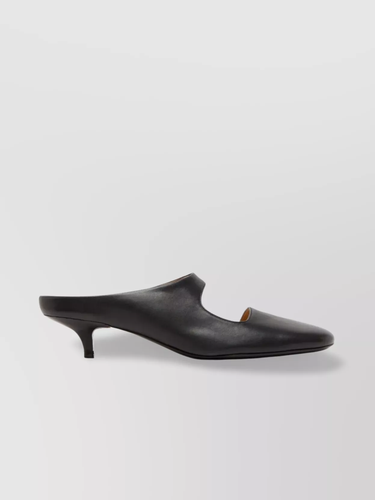 Marsell Cut-Out Kitten Heel Mules