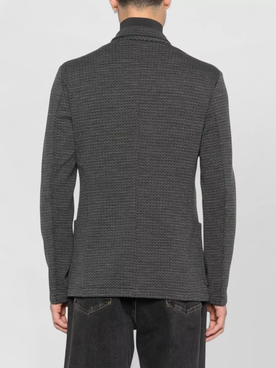 Emporio Armani Wool Blend Blazer Jacket Long Sleeves