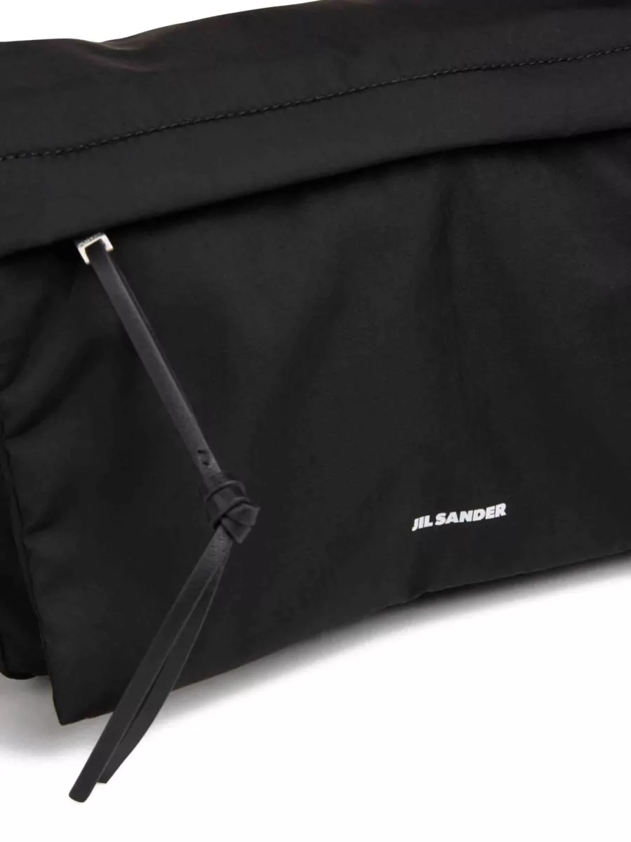 Jil Sander Rectangular Flap Shoulder Bag Adjustable Strap