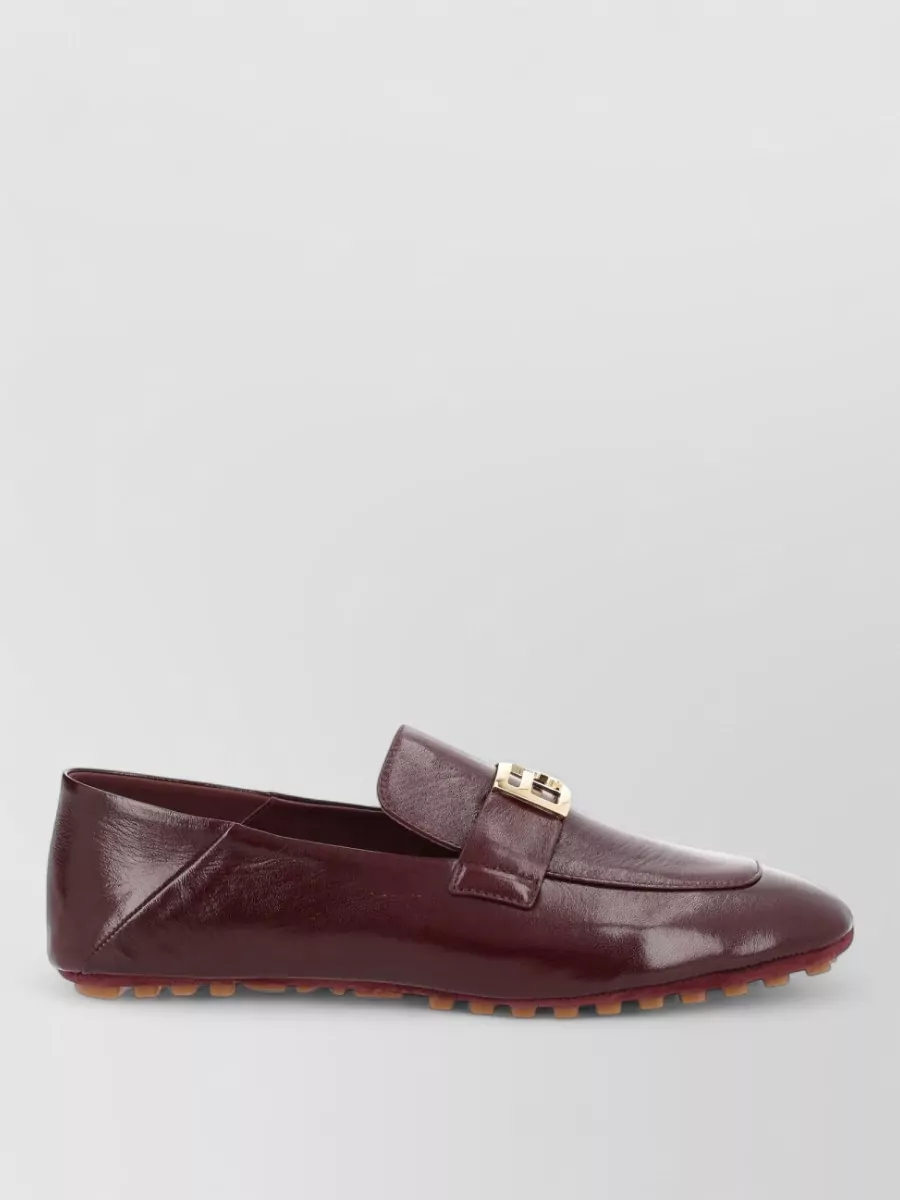 Fendi Leather Loafers