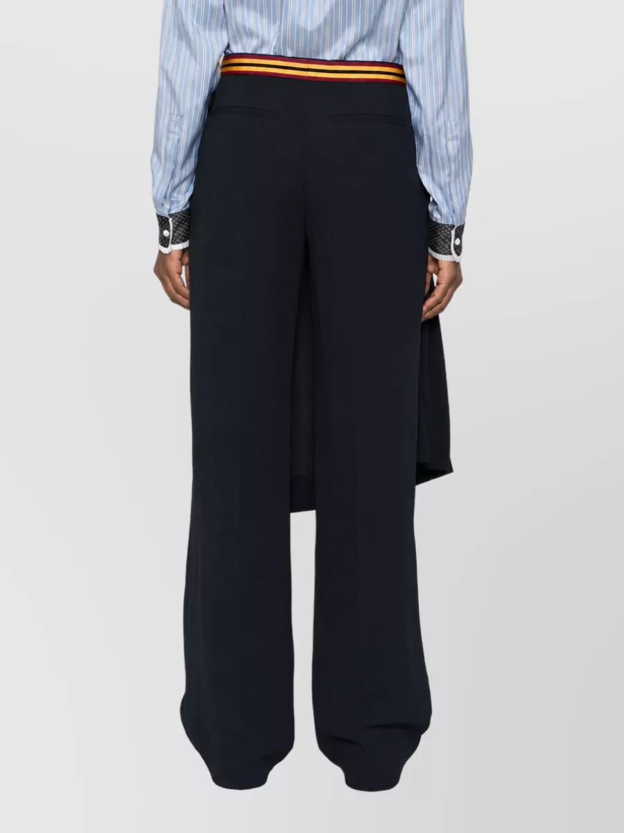 Dries Van Noten Straight-Leg Suit Trousers