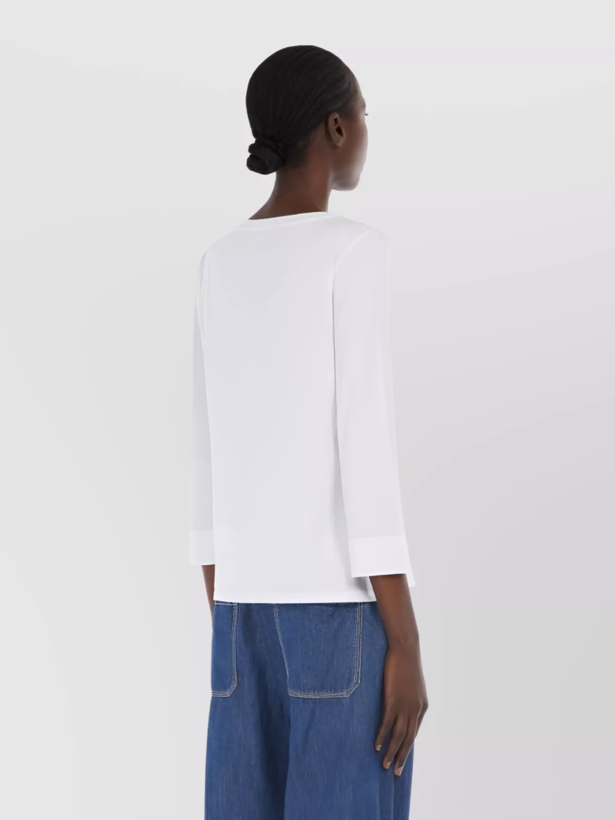Max Mara Durata Jersey Boat-neck T-shirt