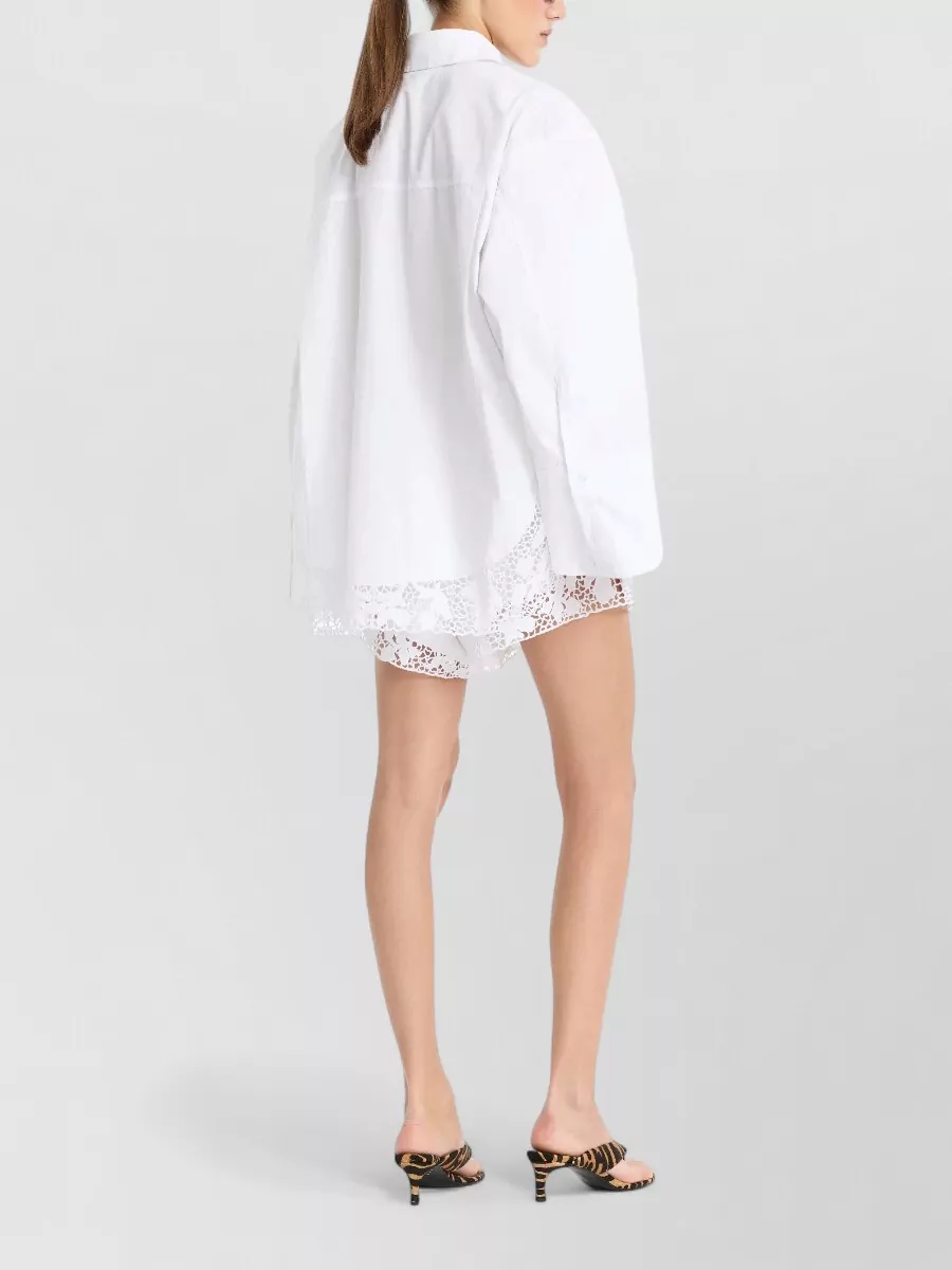 Rotate Cotton Oversized Shirt