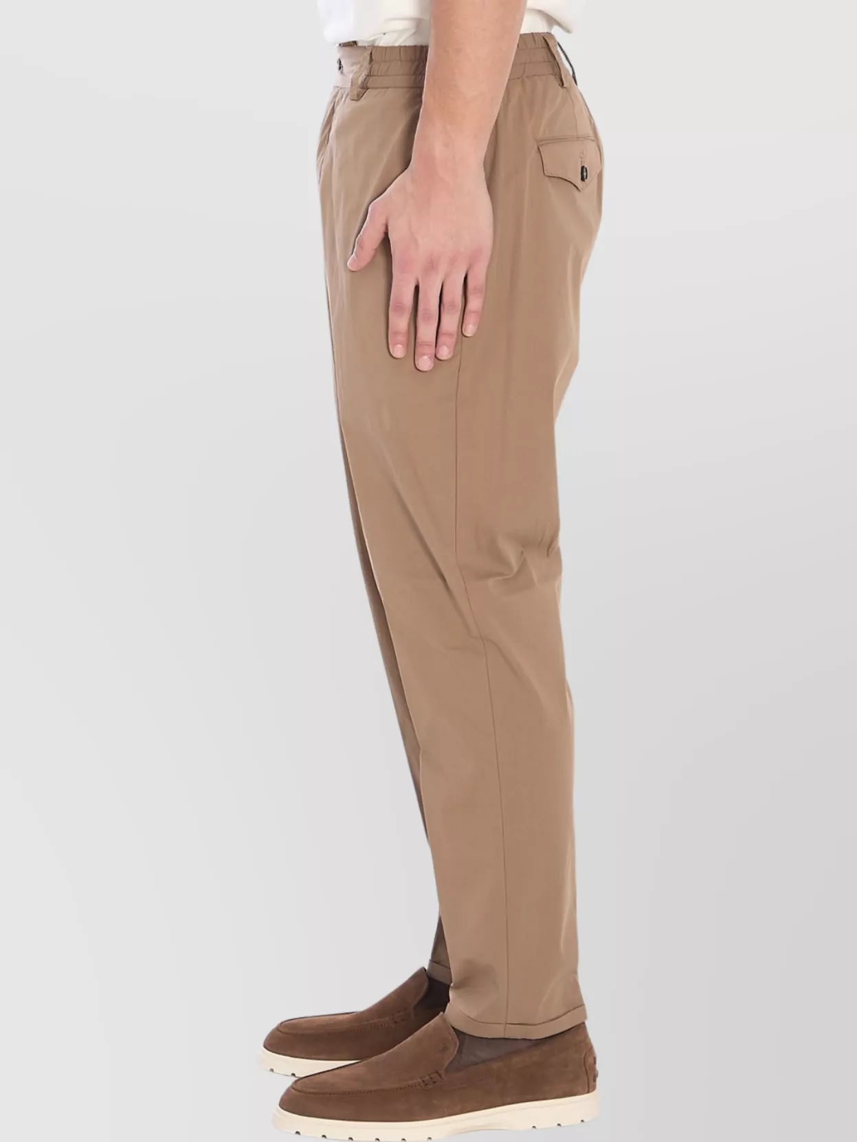 Pt Torino The Rebel Cotton Blend Trousers