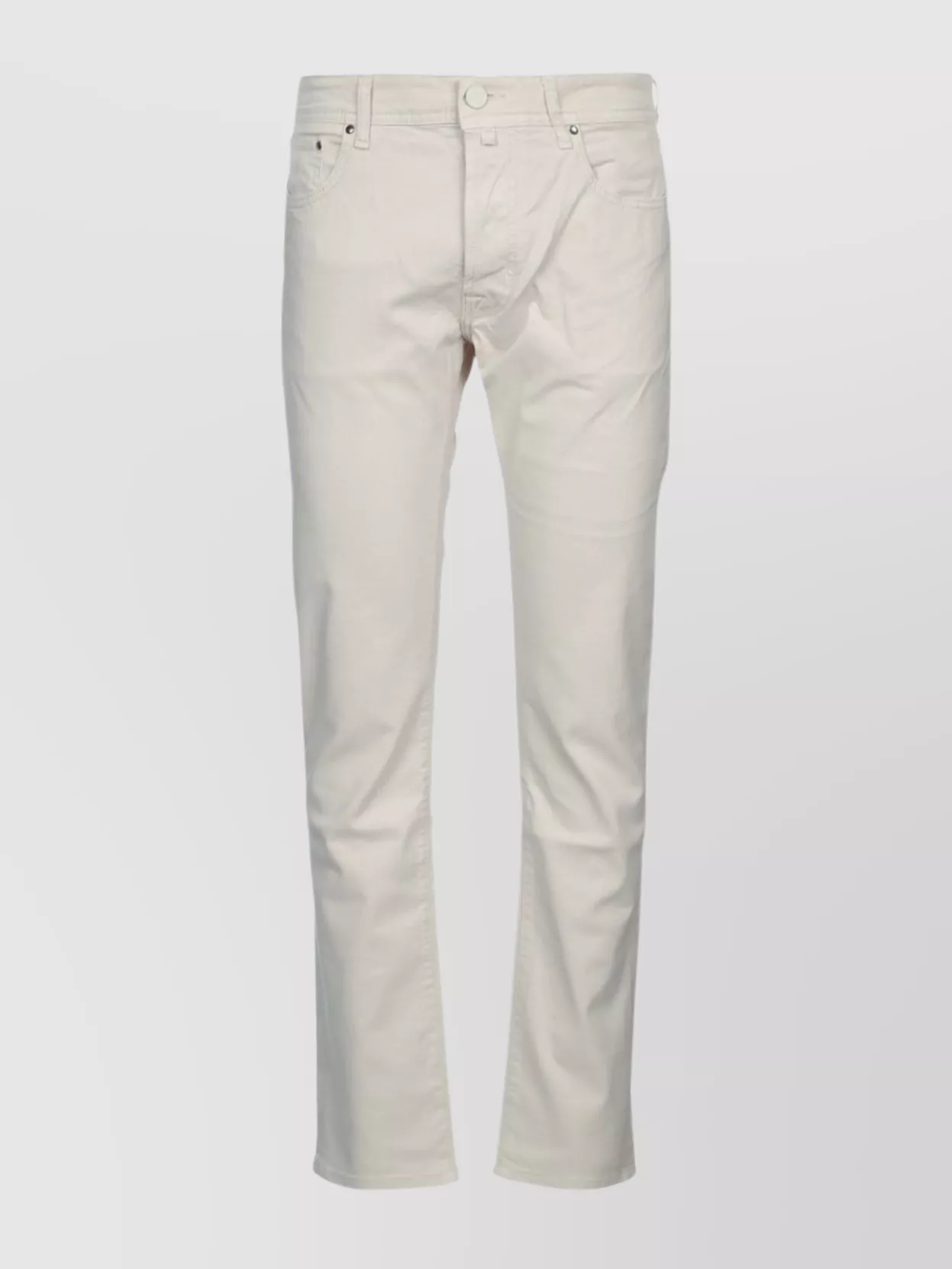 Jacob Cohen Slim Fit Bard 5 Pkt Trousers In Gray