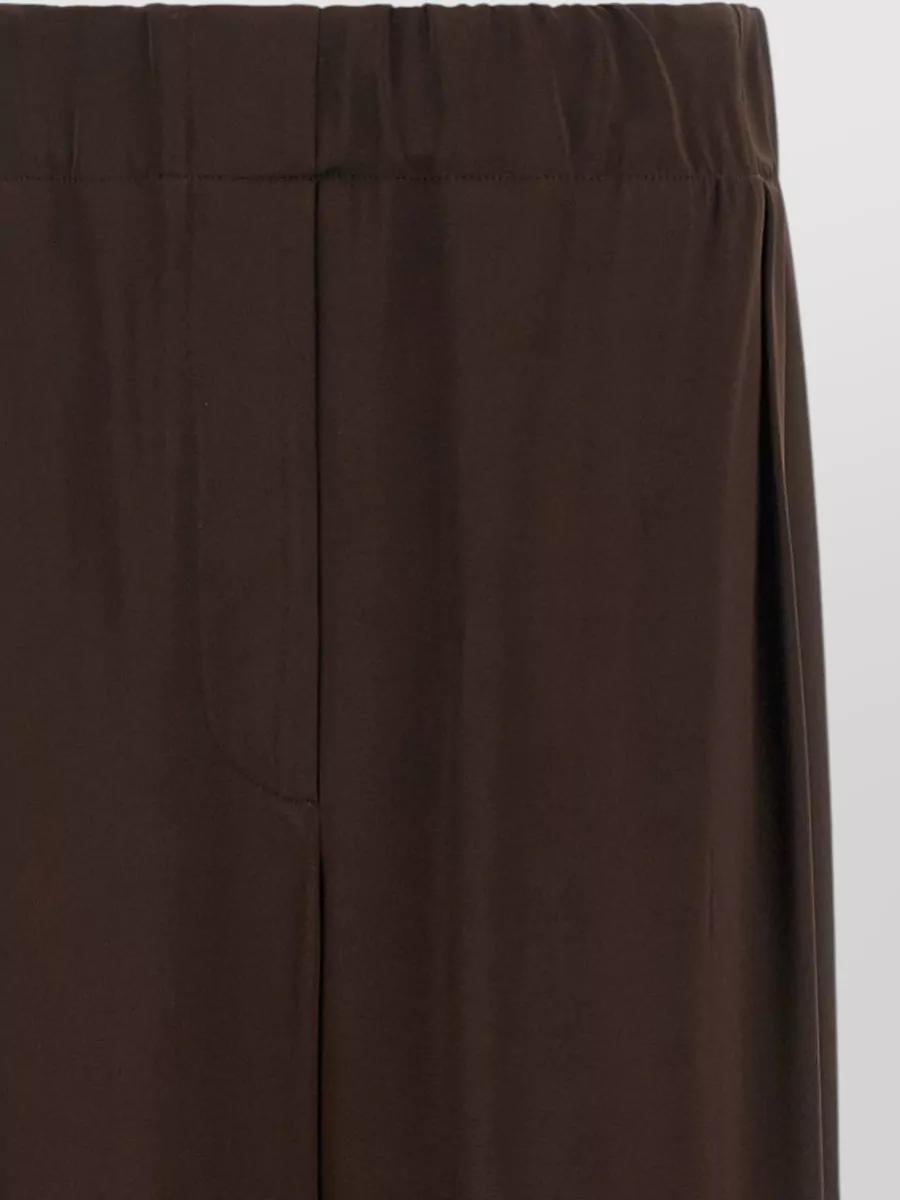 Jil Sander Satin Wide-Leg Trousers