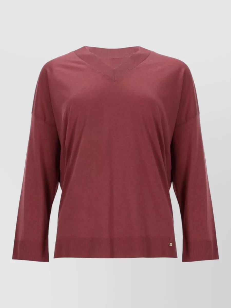 Herno fine-knit sweatshirt