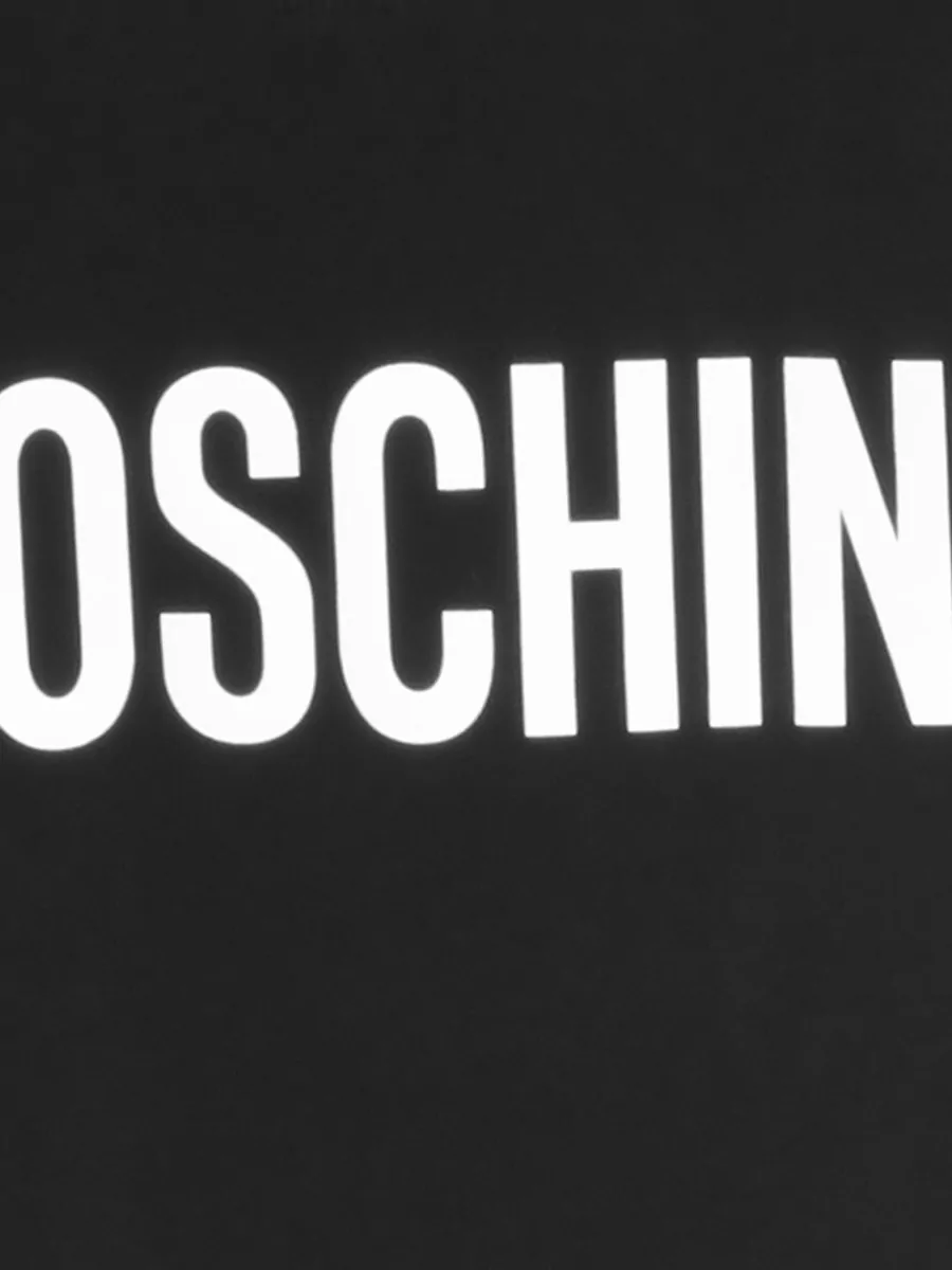 Moschino Crew Neck Jersey Top Short Sleeves