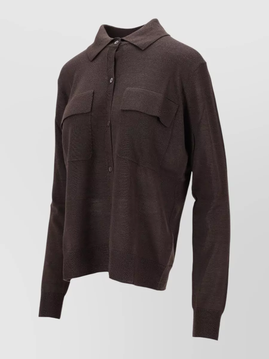 Parosh Cashmere Wool Silk Cardigan
