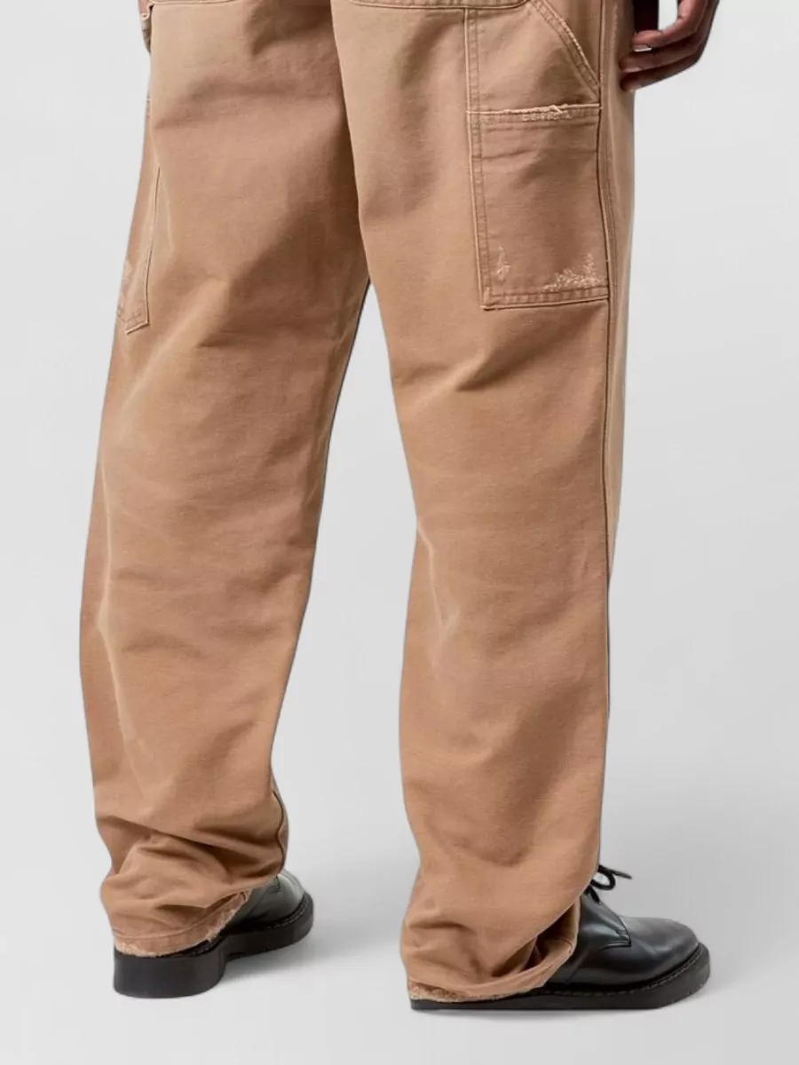 Carhartt Wip Organic Cotton Straight-Leg Loose Fit Trousers