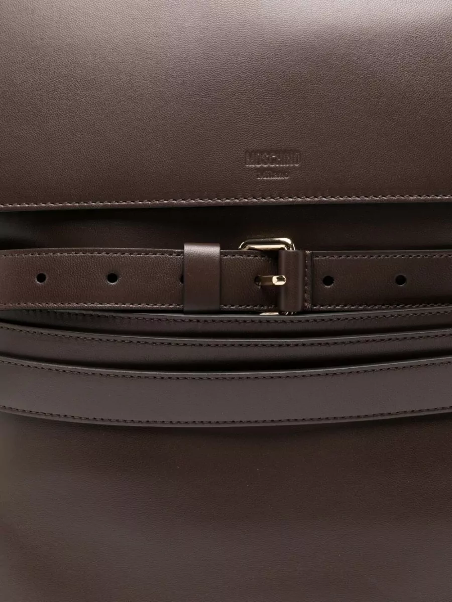 Moschino Leather Backpack