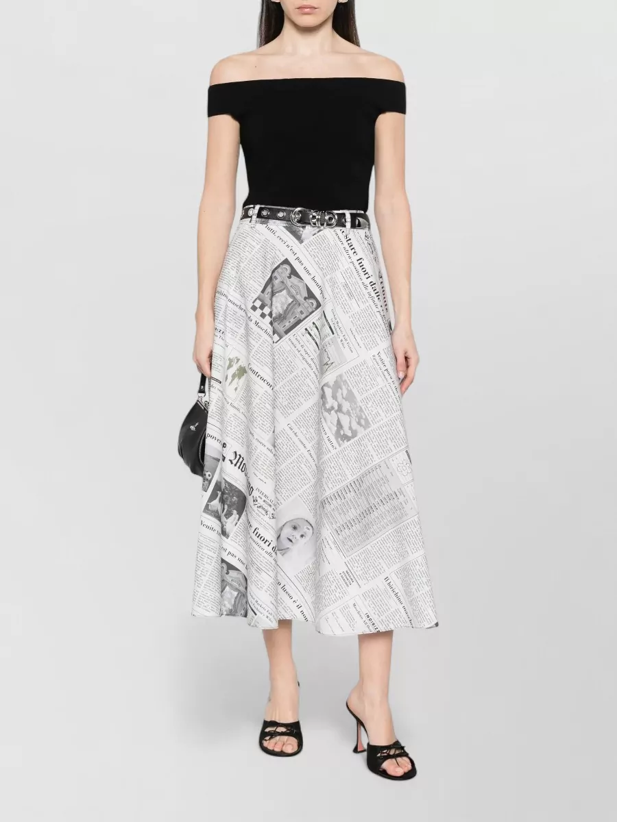 Moschino A-Line Skirt