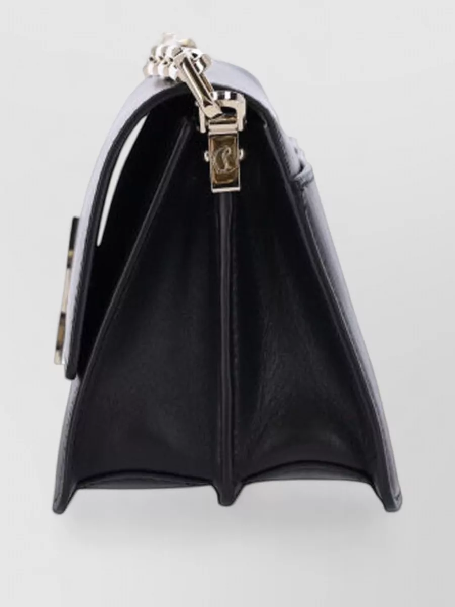 Christian Louboutin Loubi54 Lamb Leather Clutch Bag