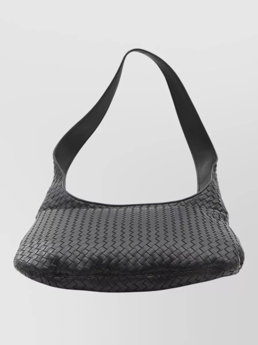 Bottega Veneta Lambskin Leather Crossbody Bag
