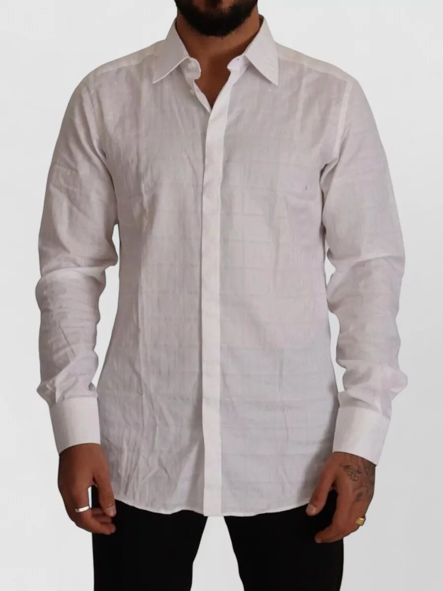 Dolce&Gabbana cotton slim-fit dress shirt