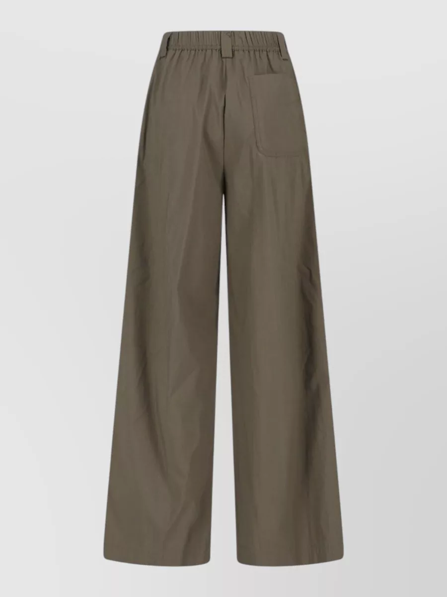 Aspesi Straight Wide-Leg Trousers