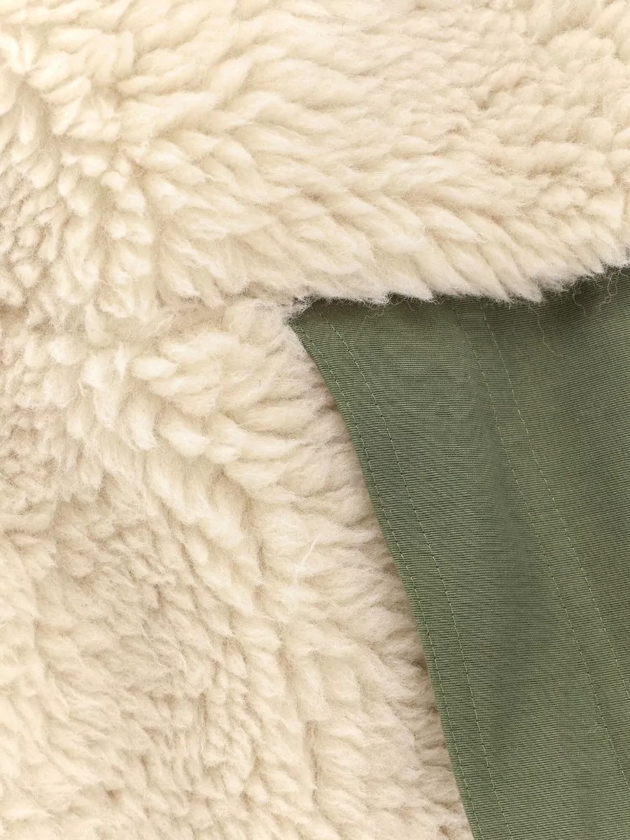 Sacai Shearling Puffer Jacket