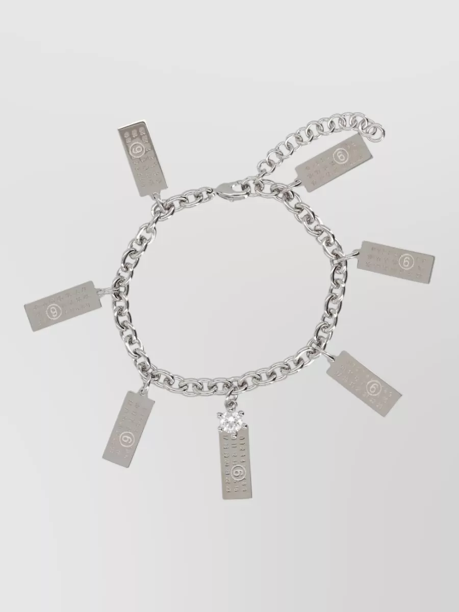Mm6 Maison Margiela charm bracelet