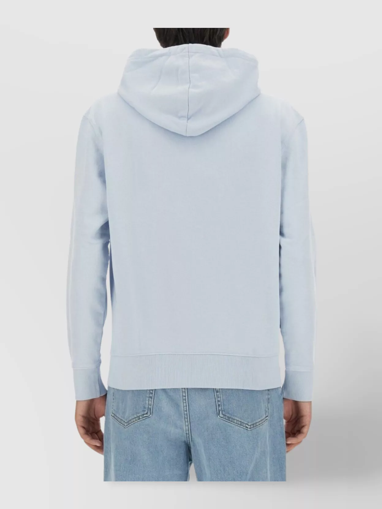 Maison Kitsuné Logo Patch Hooded Sweatshirt