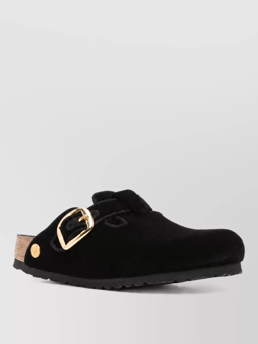 Birkenstock velvet mules
