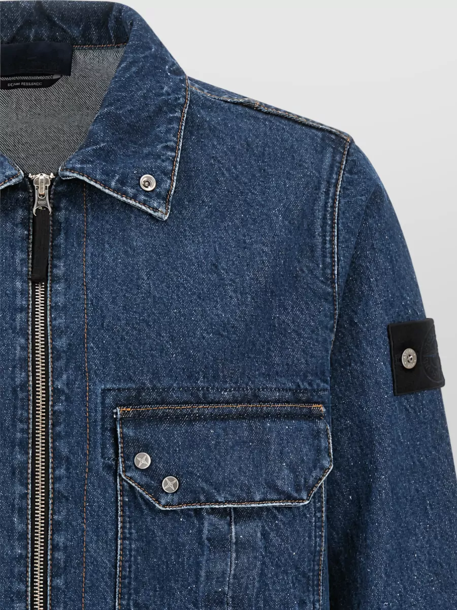 Stone Island Denim Overshirt