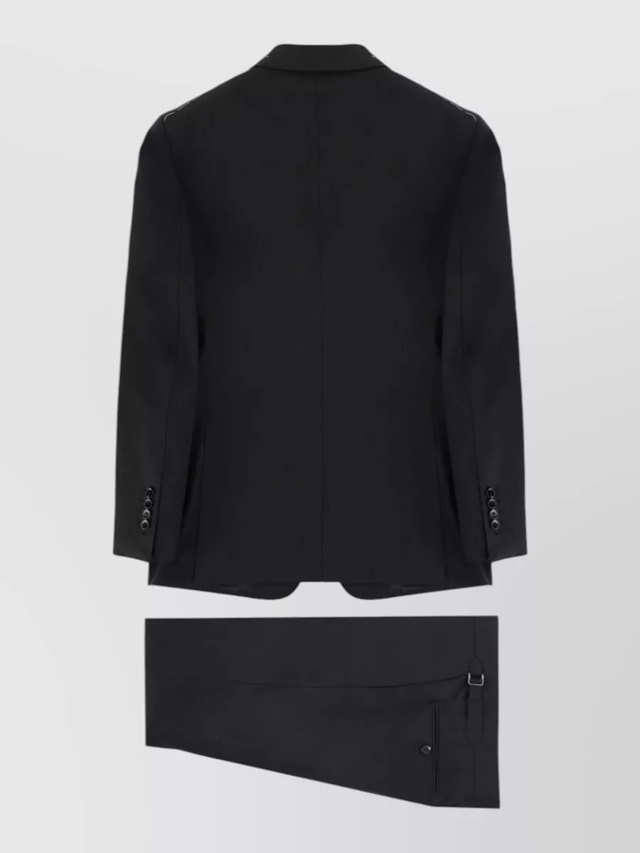 Tom Ford Shelton Overcheck Tailored Two Piece Suit