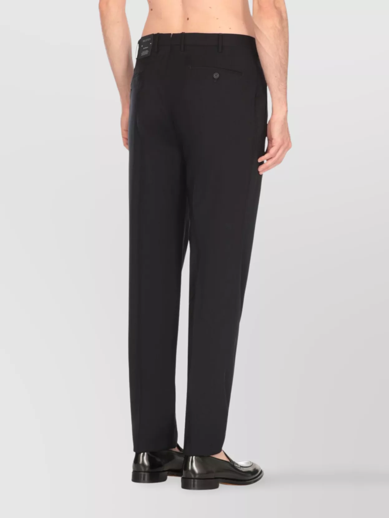 Incotex Straight Wool Trousers With Pockets