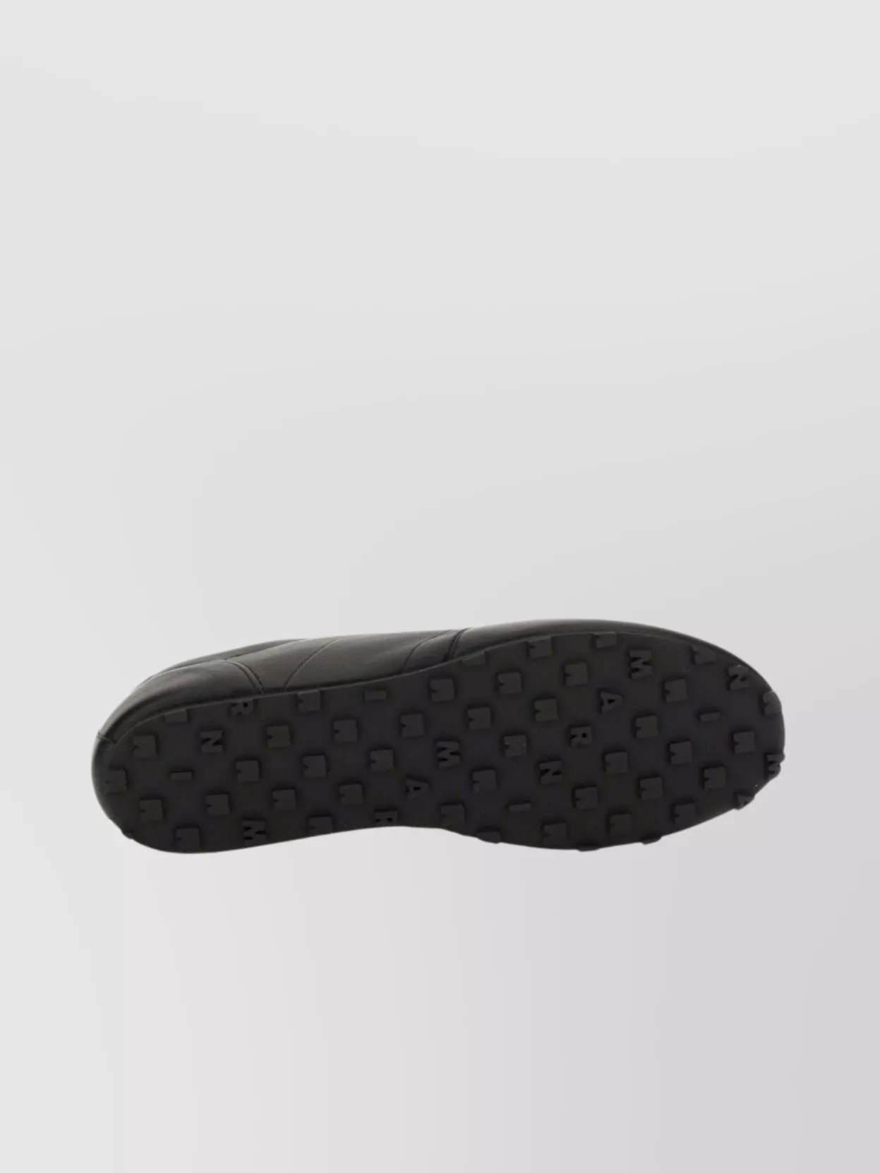 Marni Low-Top Round Toe Rubber Sole Sneakers