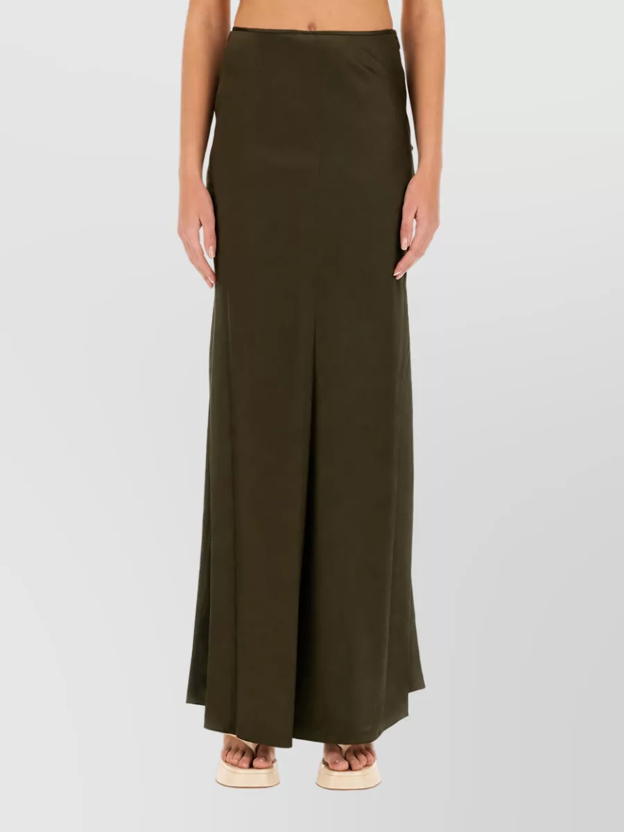 Staud Silk Maxi Skirt
