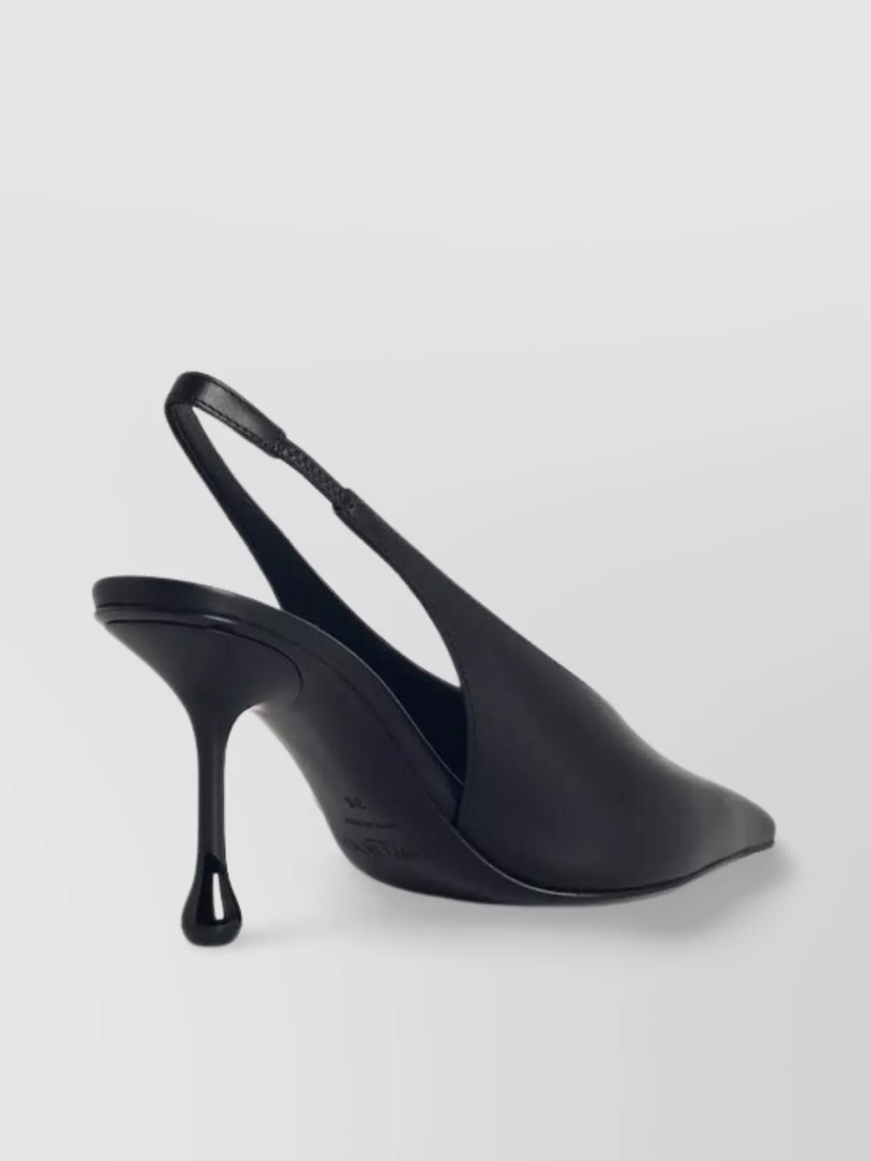 Jimmy Choo 'Isa 80' Leather Slingback Pumps